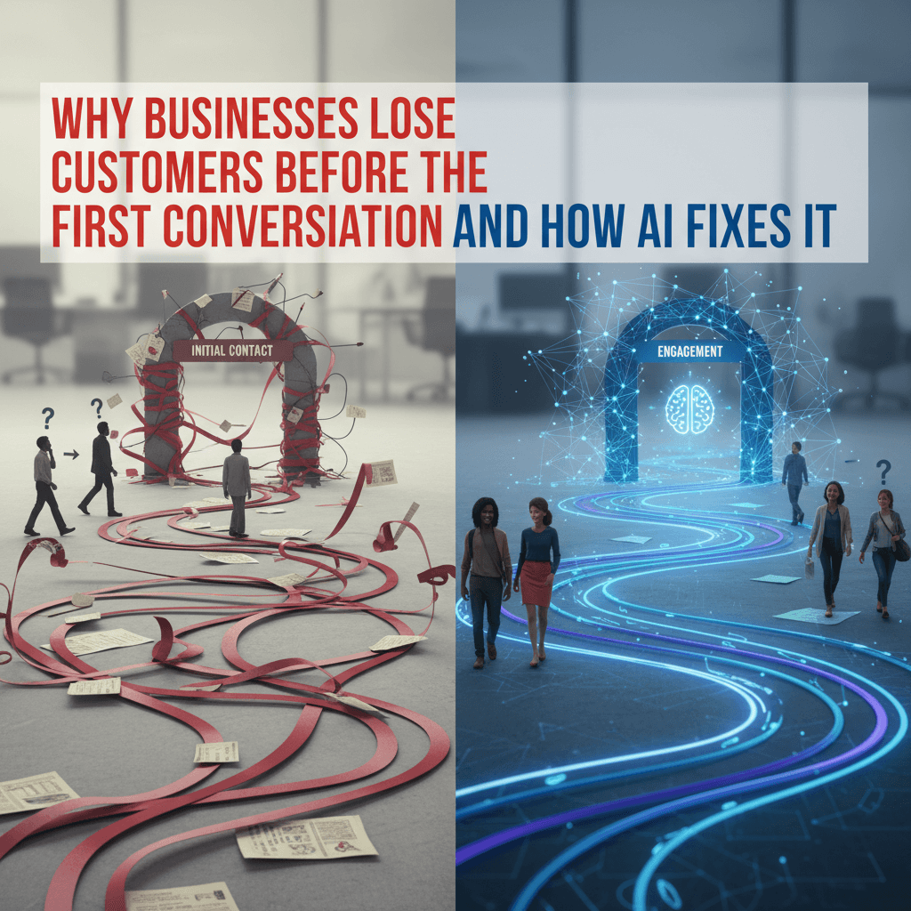 Losing Customers Before the First Reply