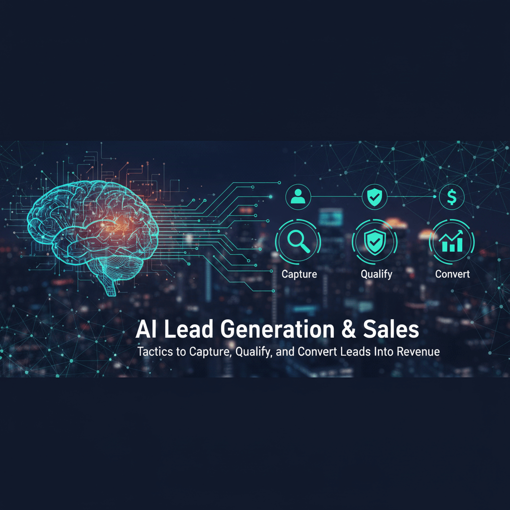 AI Lead Generation & Sales: Tactics to Capture, Qualify, and Convert Leads Into Revenue