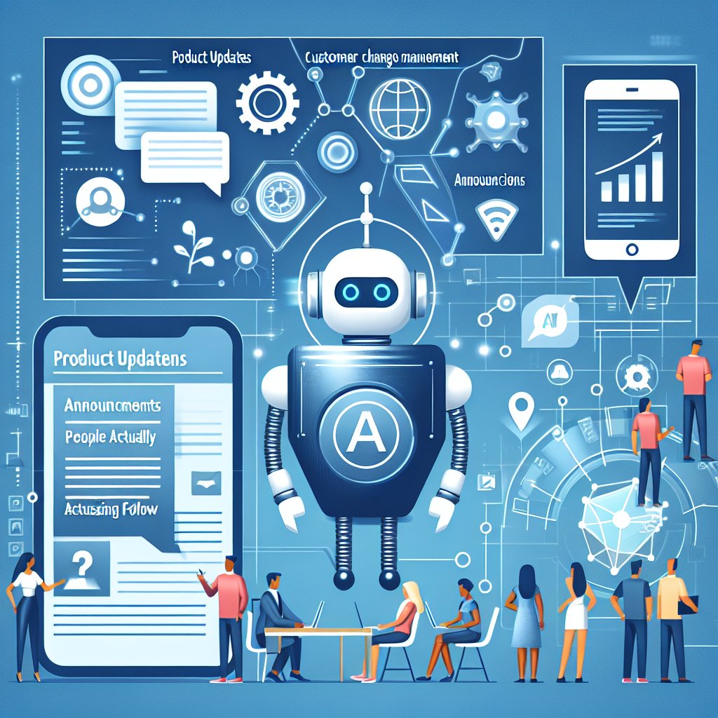 Ապրանքի թարմացումները որպես հաճախորդի փոփոխության կառավարում. հայտարարություններ, որոնց հետևում են