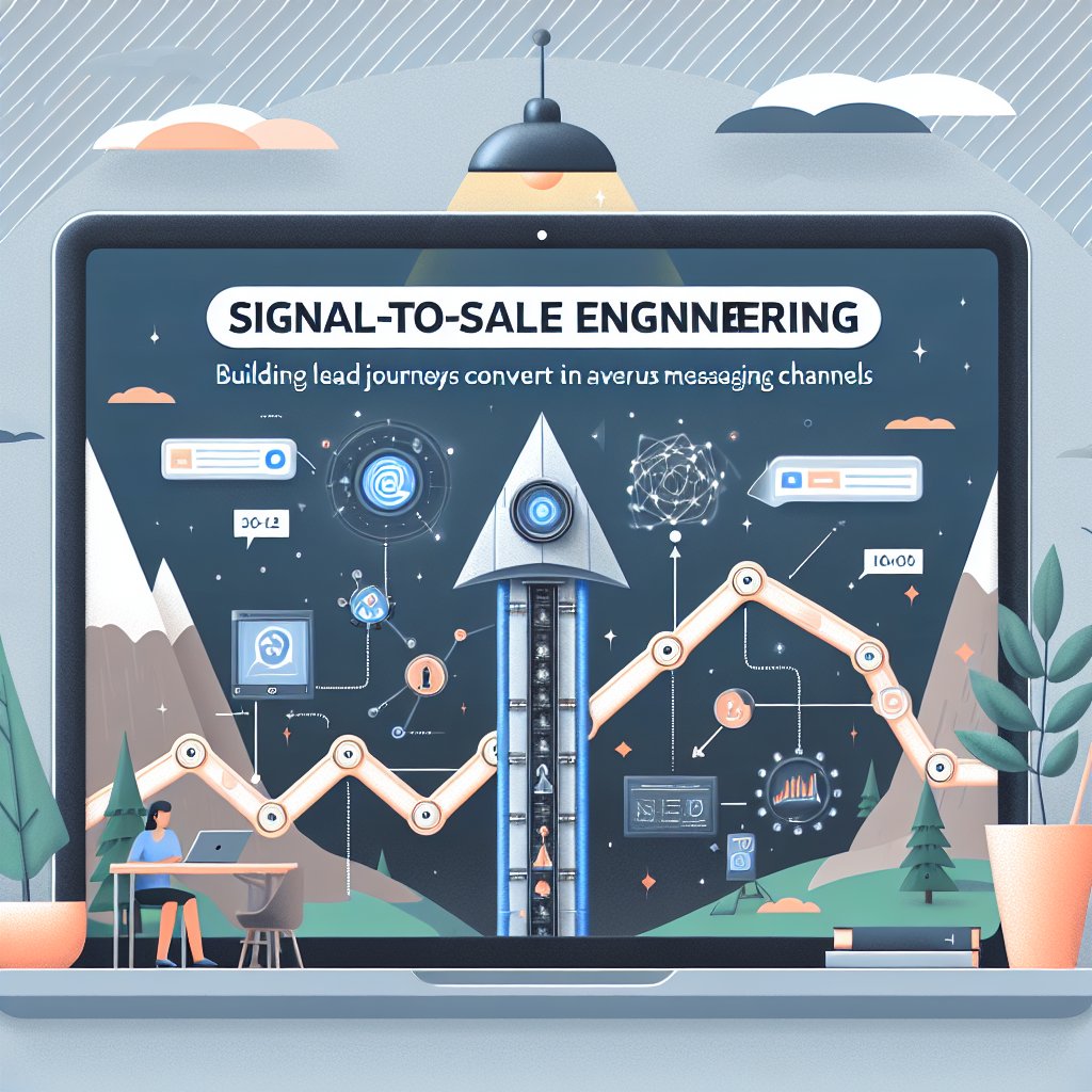 Signal-to-Sale Engineering: Building Lead Journeys That Convert Across Messaging Channels
