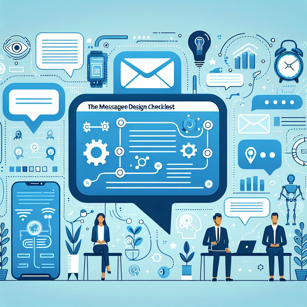 The Message Design Checklist: Templates and Best Practices for Consistent Customer Conversations