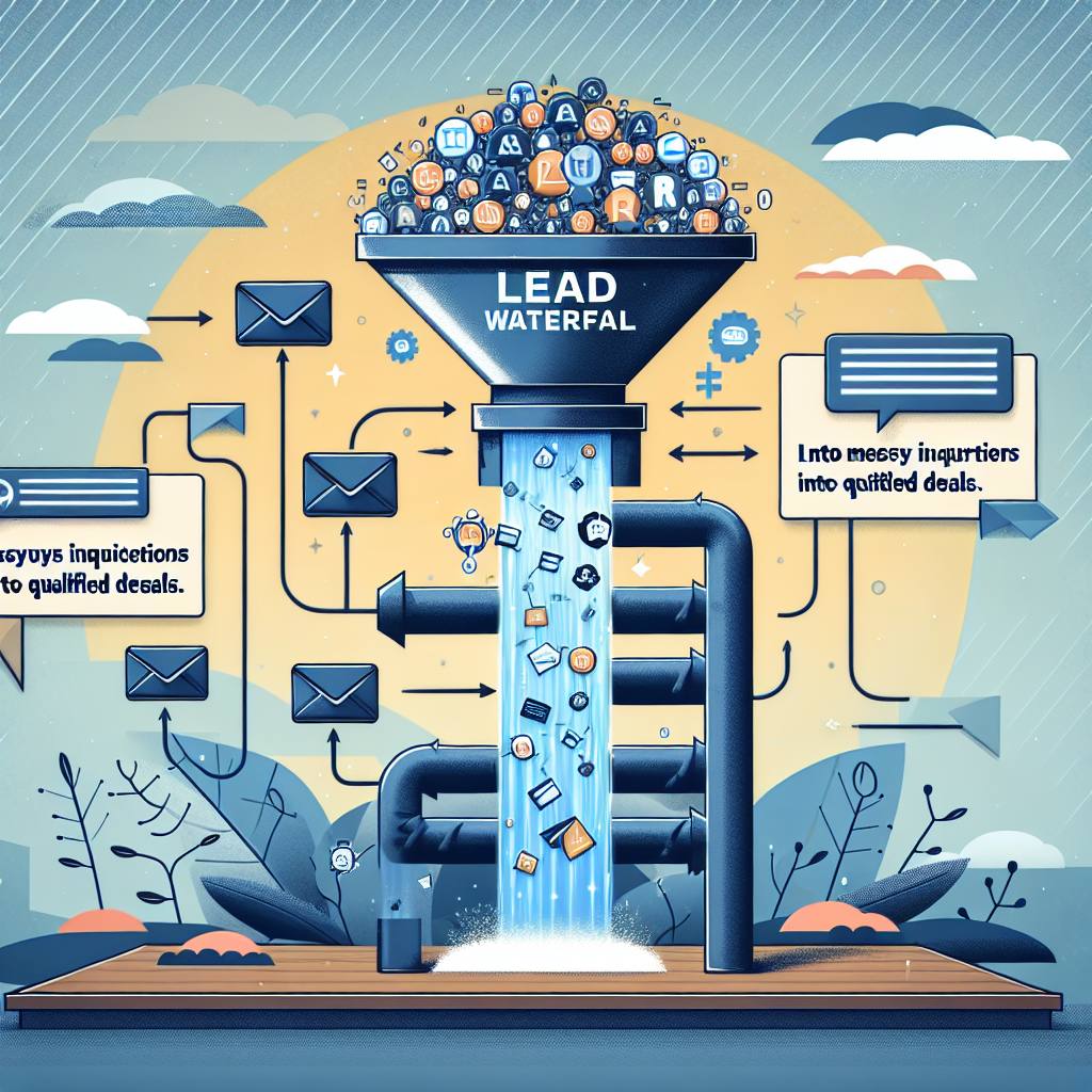 The Lead Waterfall Strategy: Turning Messy Inquiries Into Qualified Deals Across Every Messaging App