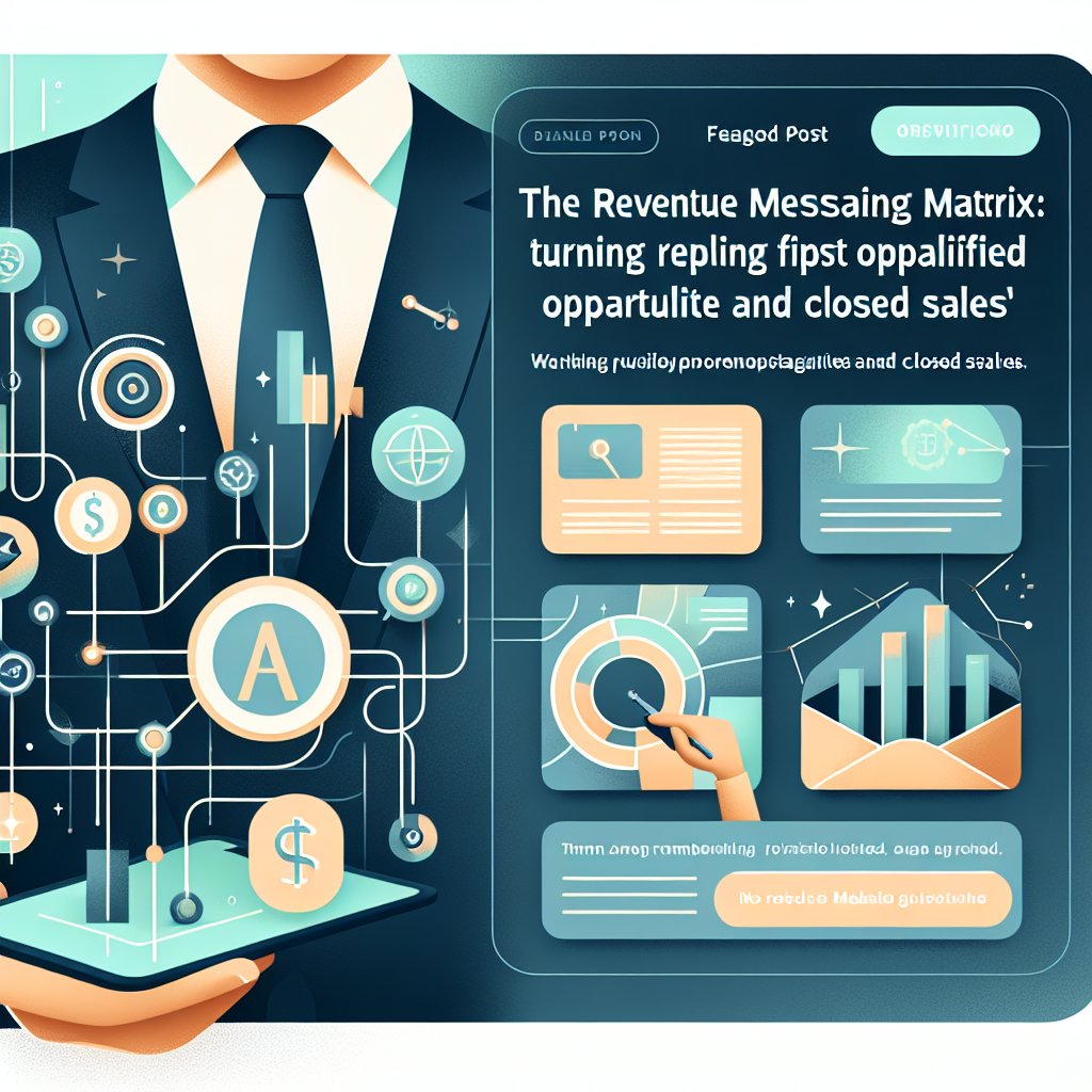 The Revenue Messaging Matrix: Turning First Replies Into Qualified Opportunities and Closed Sales