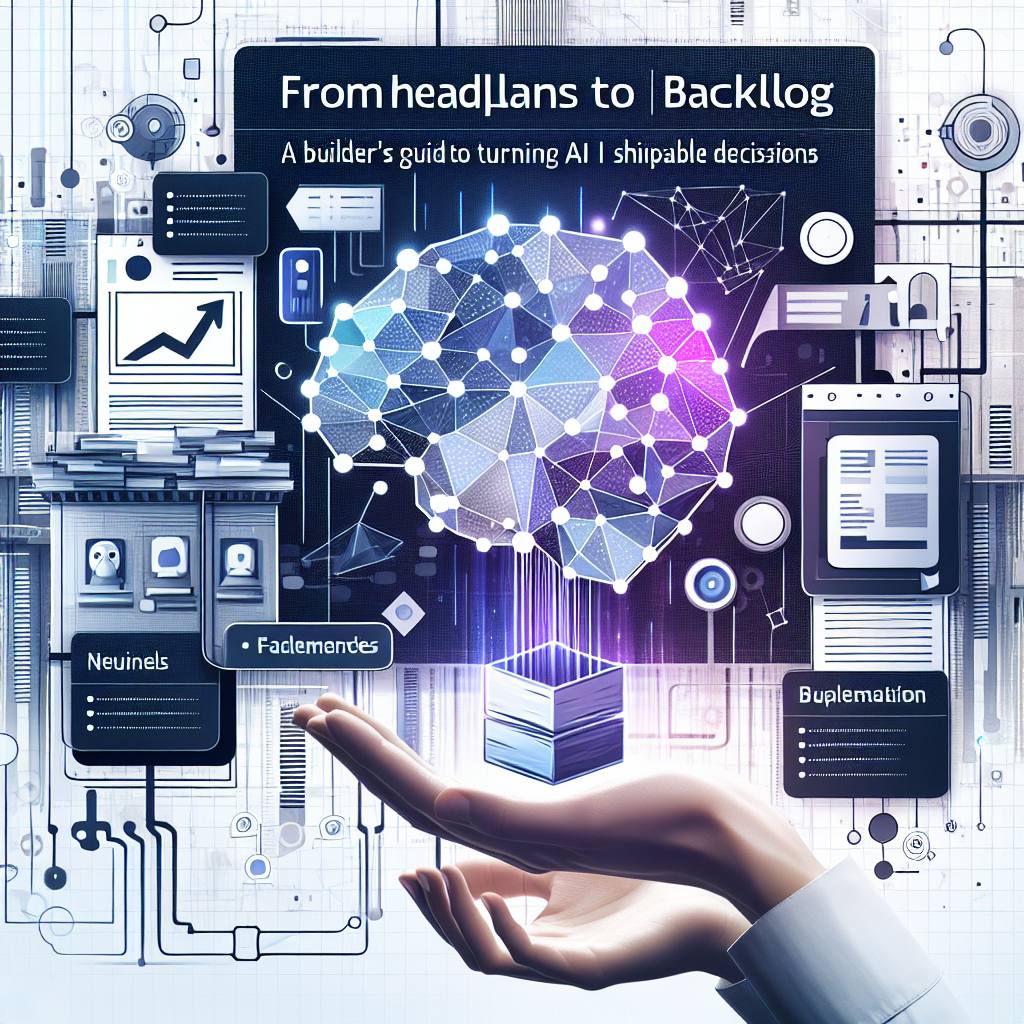 От инфоповодов к спринтам: как превращать новости об AI в решения, которые можно выпускать